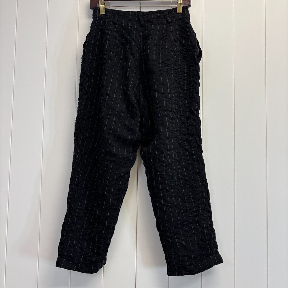 Vintage Harris‎ Wallace Academia 90s Wool Embroidered Bubble Pants Size 10 Smart - Picture 2 of 9